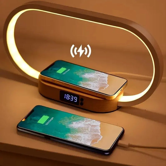 NGUEMALEX Wireless Charging Desk Lamp