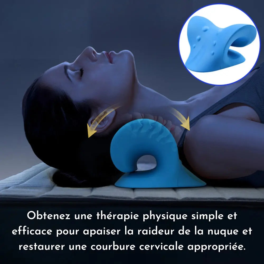 SpineAlign - Oreiller de massage cervical SYNTHEMETRIC