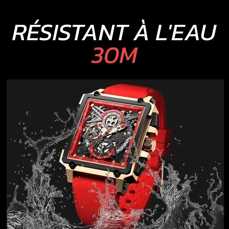 Montre Flamme Rouge synthemetric