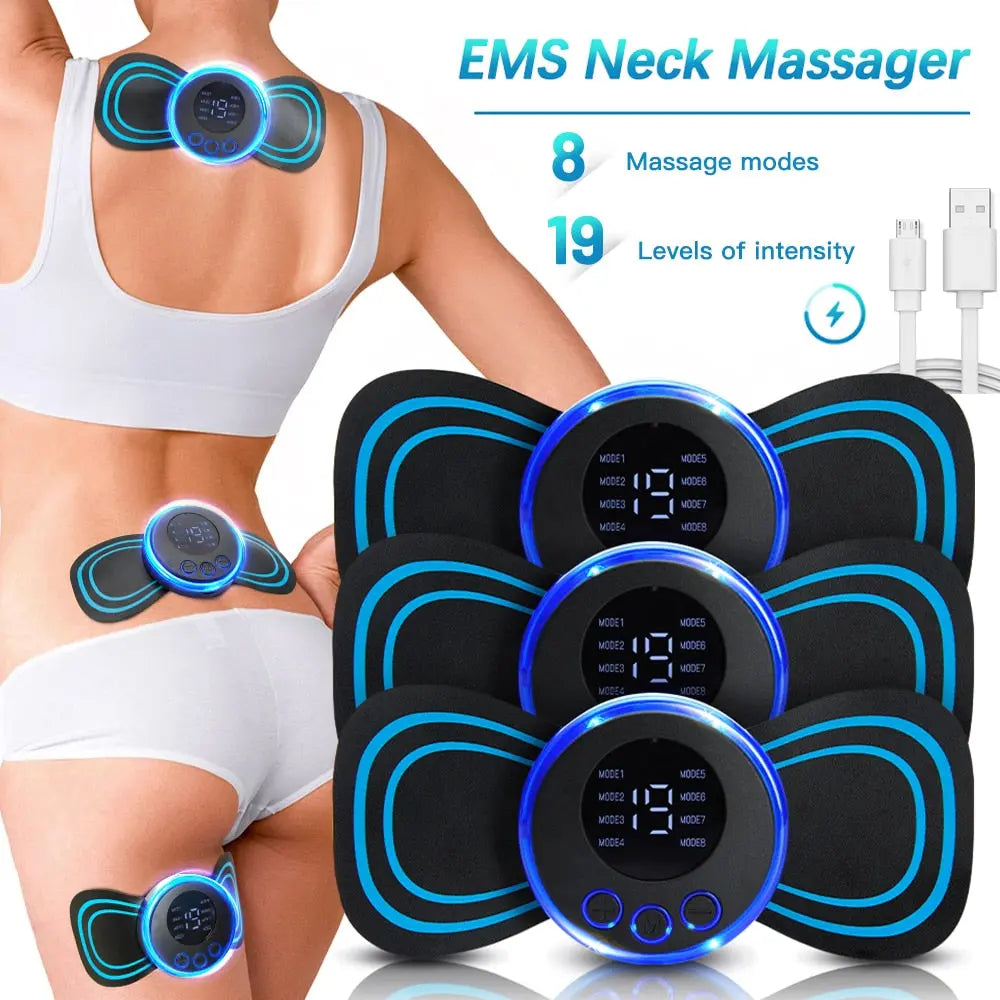 Masseur électrique EMS pour le cou et le dos SYNTHEMETRIC